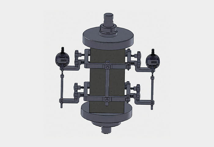 水泥压缩模量测试夹具